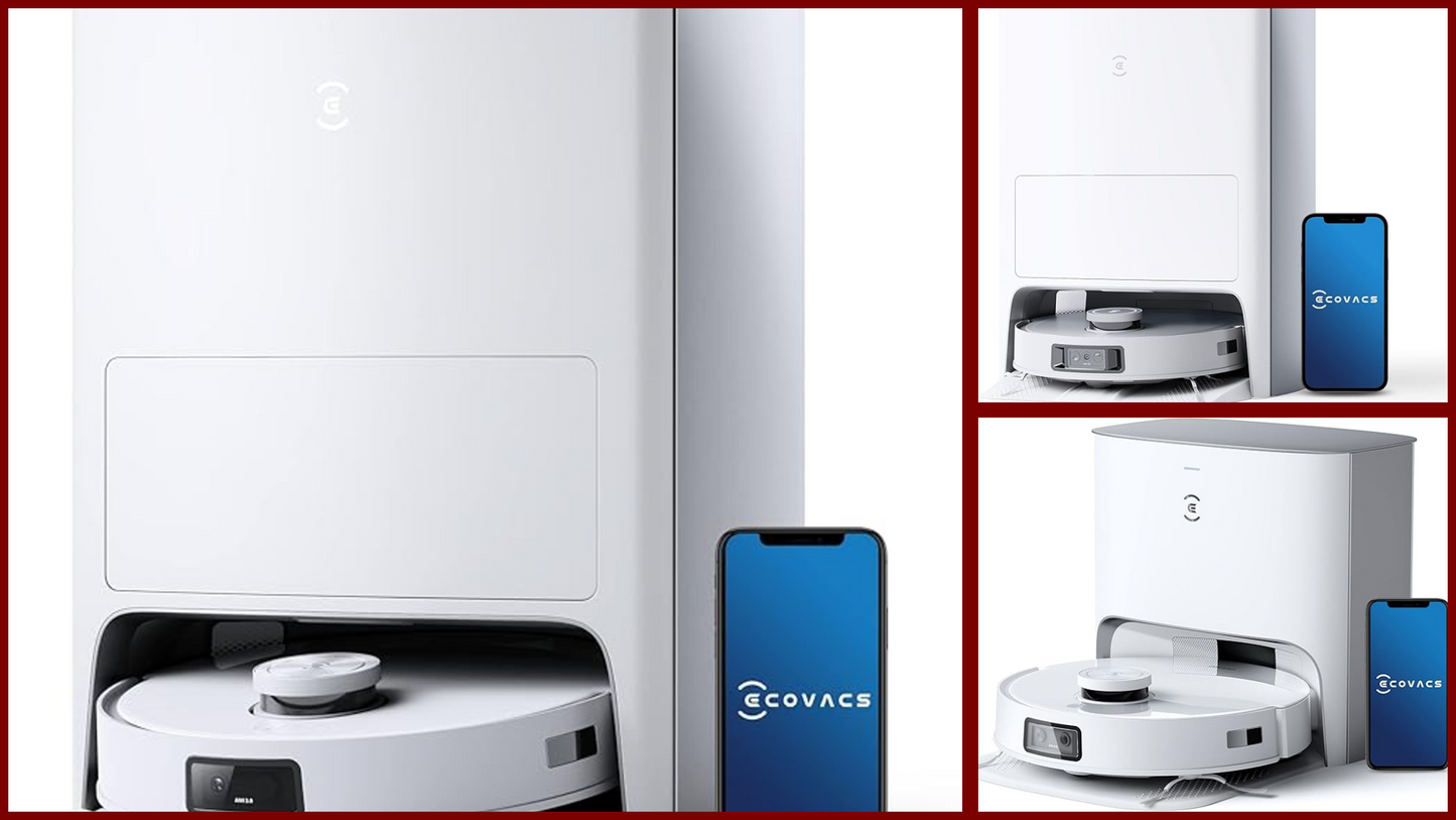 Palet със роботи Ecovacs клас ABC Ecovacs Deebot X1 Omni 4 броя Ecovacs Deebot X1 e Omni 1 брой ECOVACS Deebot T10+ 2 броя