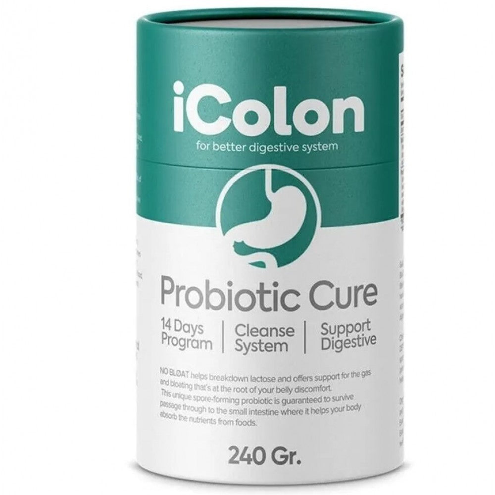 ПРОБИОТИК CURE iCOLON БИЛКОВА МЕЛАСА ЗА ПРЕЧИСТВАНЕ НА ЧРЕВНАТА ФЛОРА 240 ГР.