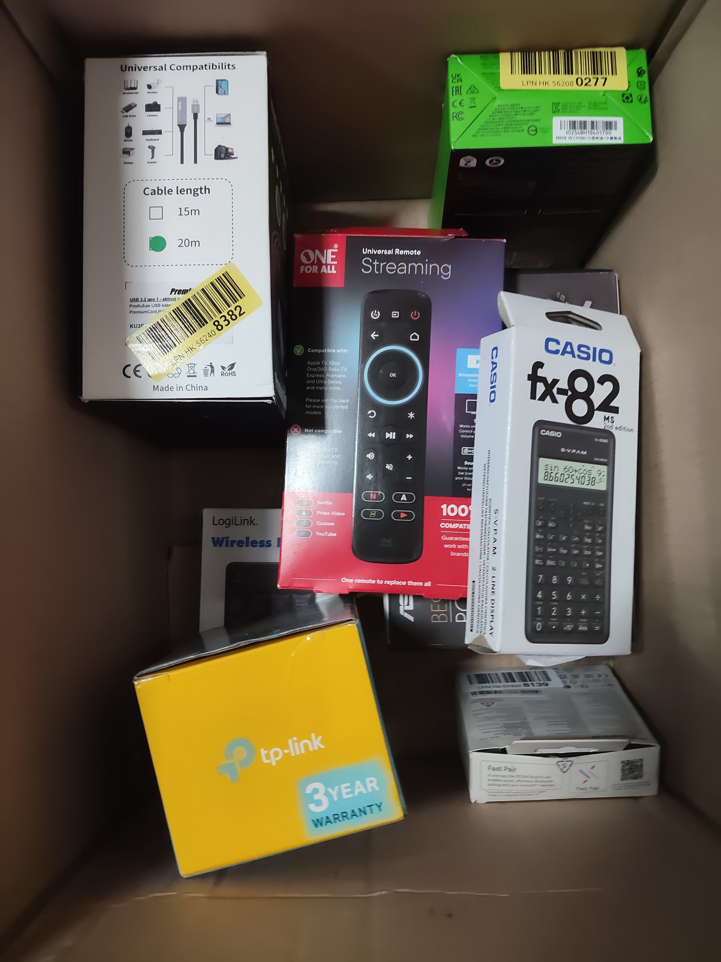 Amazon Box – Branded ElectroBox – Customer Returns