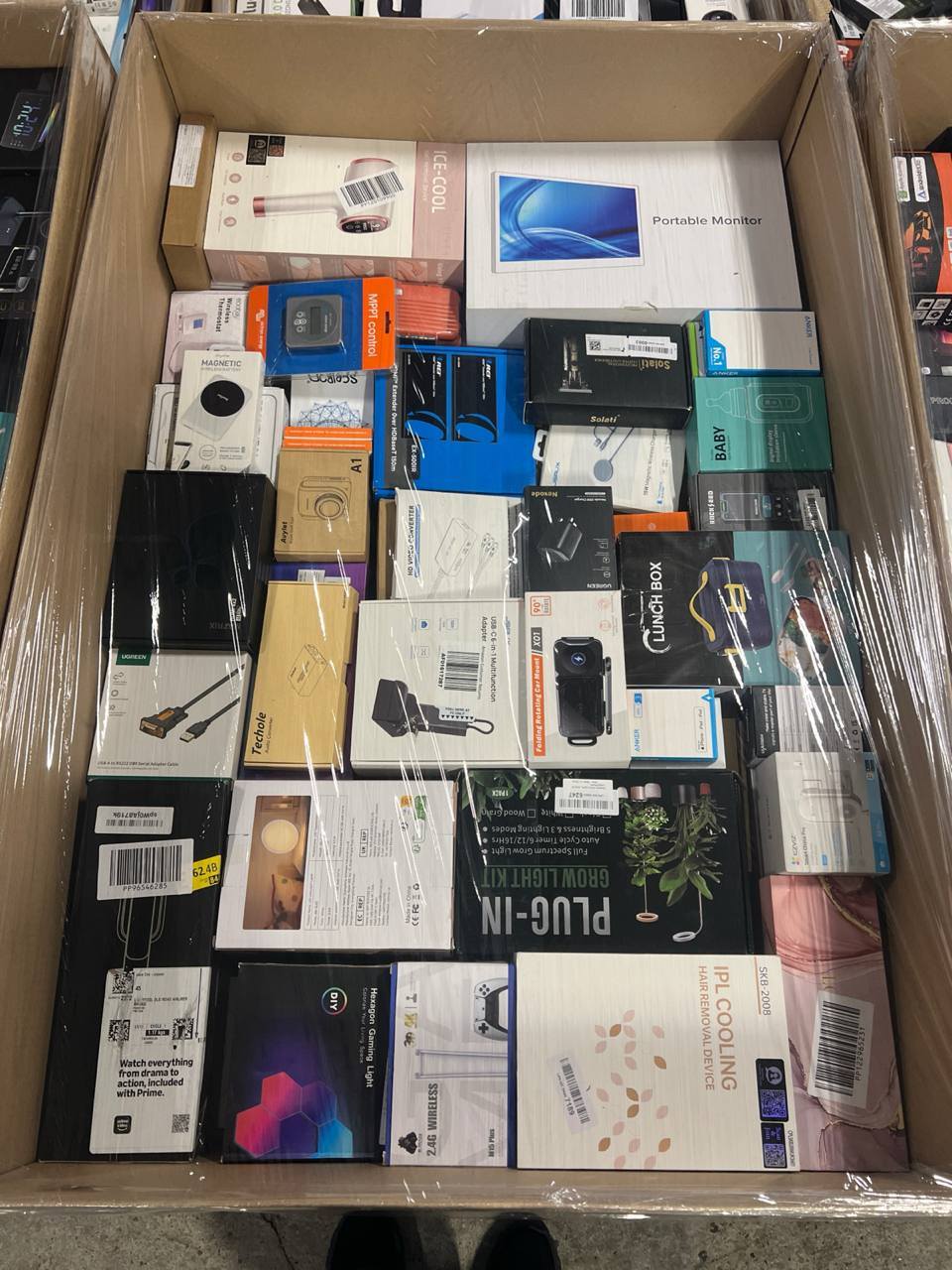 👆🔥 AMAZON | МАЛКА ЕЛЕКТРОНИКА 🇬🇧 UK, EUROPE 🔥 👆 📦 Микс от малка електроника от Amazon 80 см