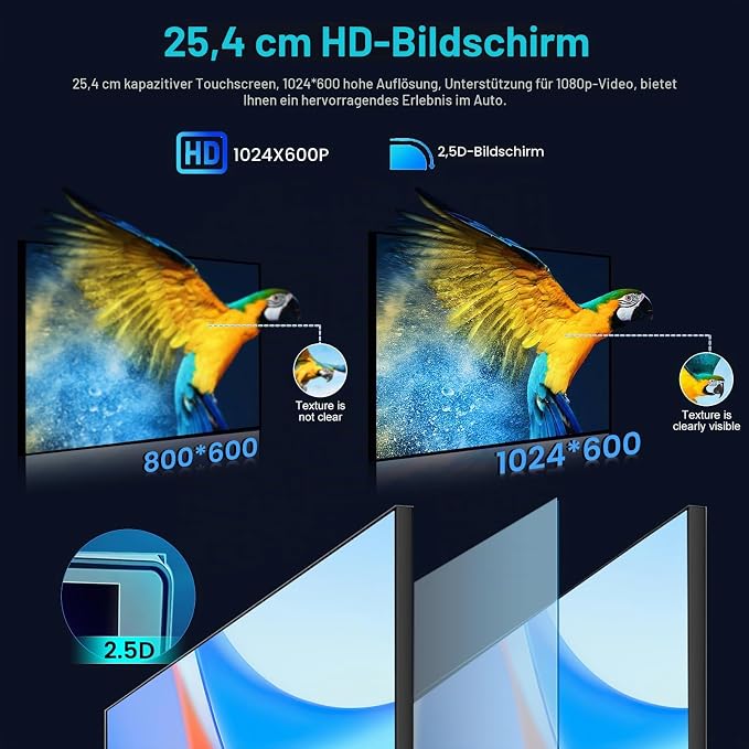 [2+64G] Android 13 автомобилна стерео система за Mercedes Benz Viano 2004-2011/Vito 2010-2015 с безжичен Carplay и Android Auto, 9-инчово сензорно радио с WiFi GPS DSP FM/RDS радио SWC+ AHD камера за задно виждане