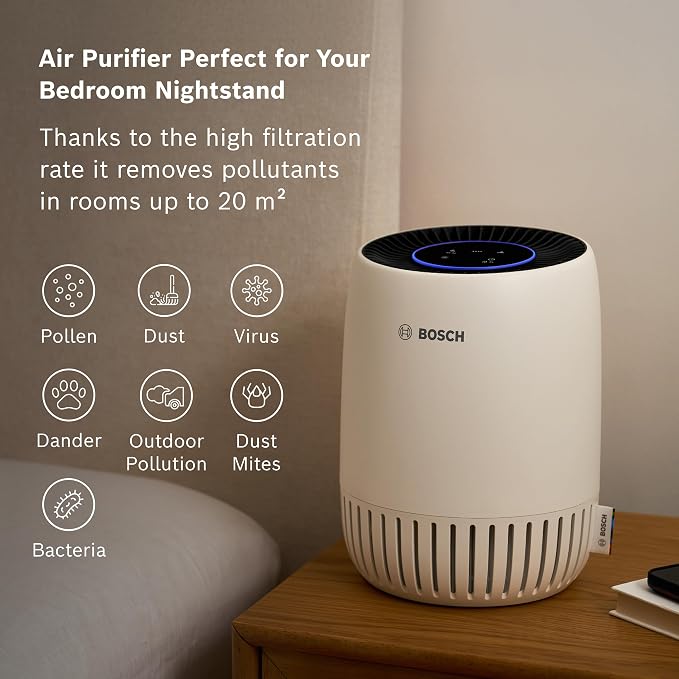 Bosch Air 1000, Air Purifier, For Rooms up to 23 m²
