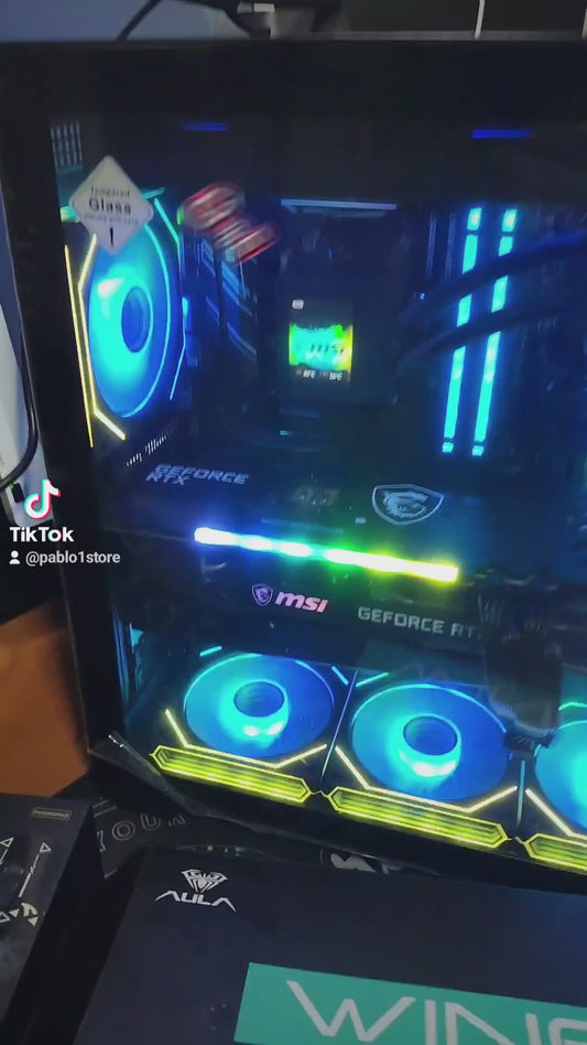 Gaming PC
Дънна платка: MSI B450 ✅
Процесор: AMD Ryzen 5 5500 ✅
Видео карта: MSI RTX 3070 Gaming X Trio ✅
SSD: Samsung 980 Pro Headstick 1TB ✅
RAM: Corsair RGB Pro 16GB 3200 MHz ✅
WIFI 7 ASUS PCE-BE92BT
Захранване: Thermalri