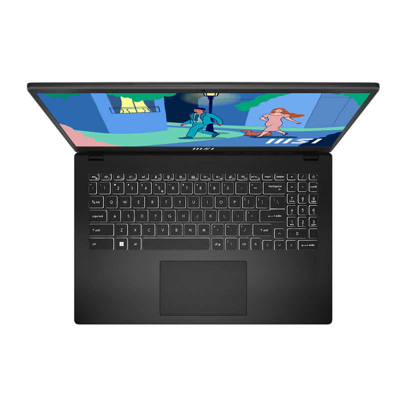 Лаптоп MSI MODERN 15 B7M 9S7-15HK12-456 15.6 ", AMD RYZEN 5 7430U, RAM 16 GB, SSD 512 GB, AMD RADEON GRAPHICS Vega 7, WINDOWS 11, CLASSIC BLACK