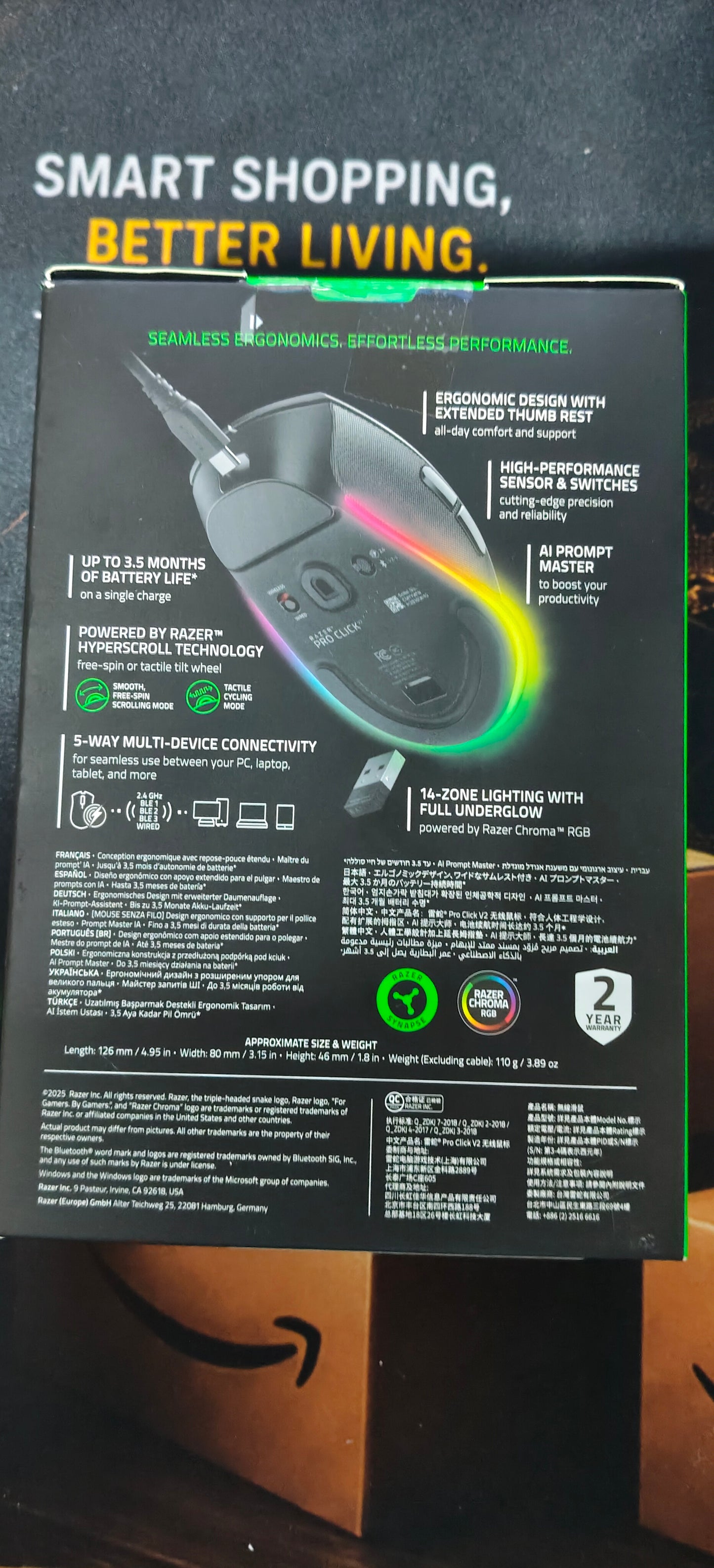 RAZER PRO CLICK V2 BRAND NEW